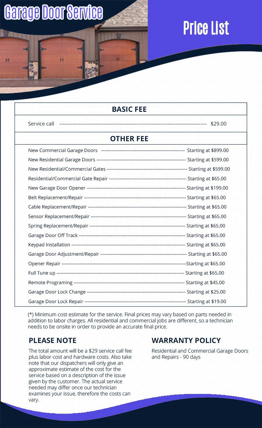 Neighborhood Garage Door Service Gilbert, AZ 866-821-0847